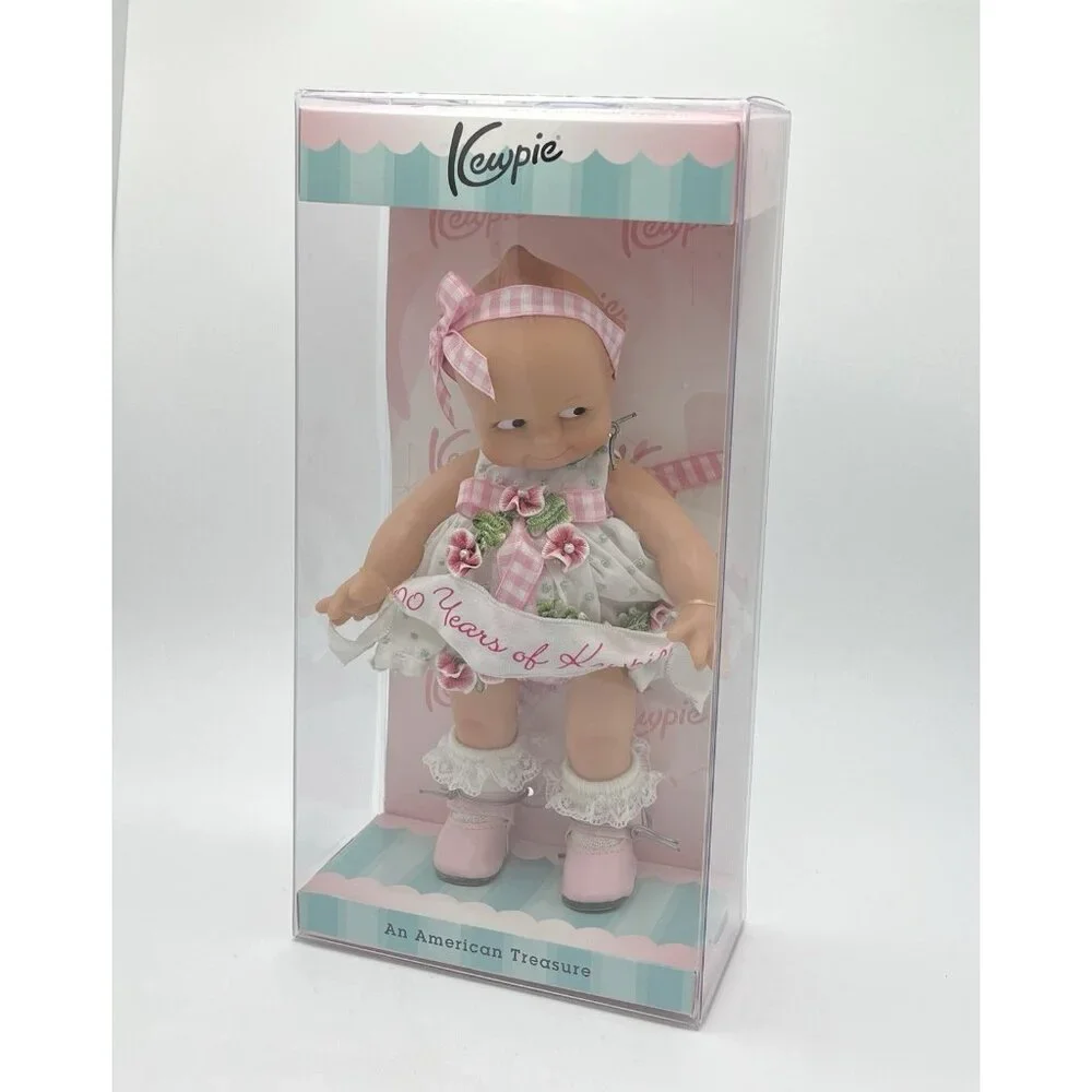 Vintage 2009 Kewpie Doll Celebrating 100 Years Anniversary RARE Pink NIB 8”